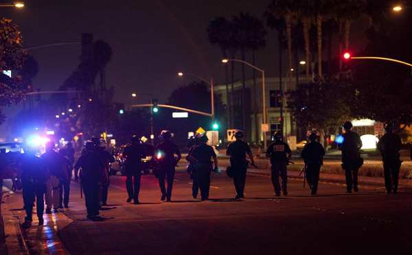 Anaheim Police Riot Gear