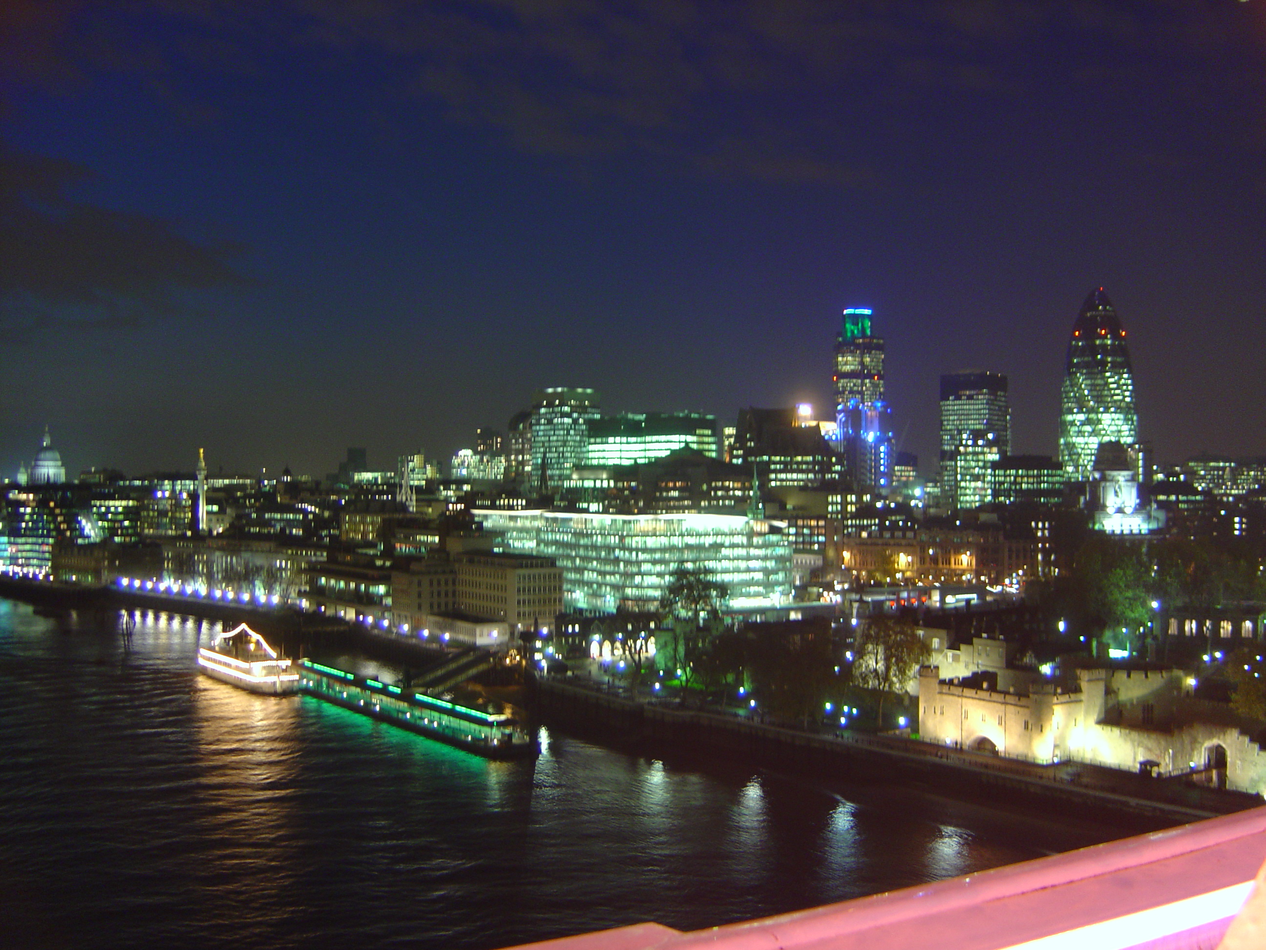 Central London At Night