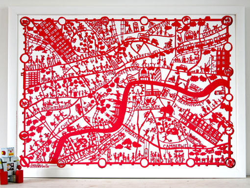 Central London Map With Landmarks