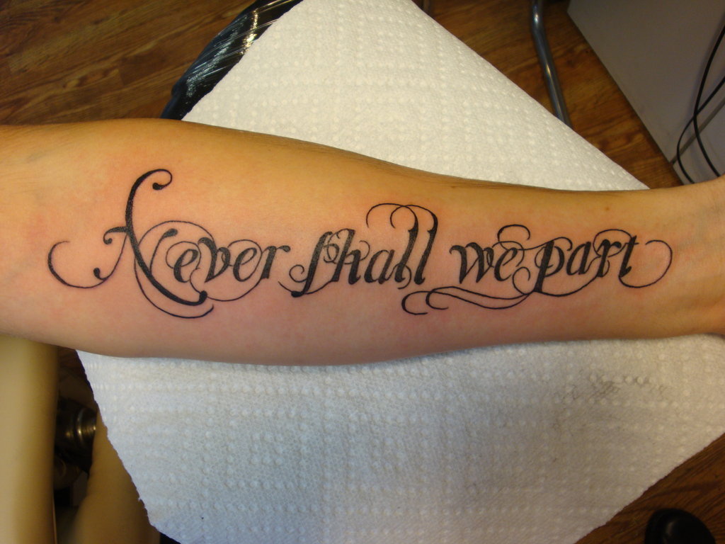 Cursive Lettering Fonts For Tattoos