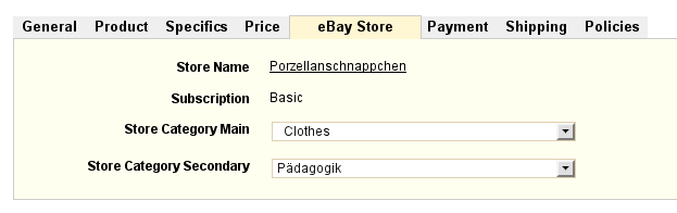 Ebay Categories Change