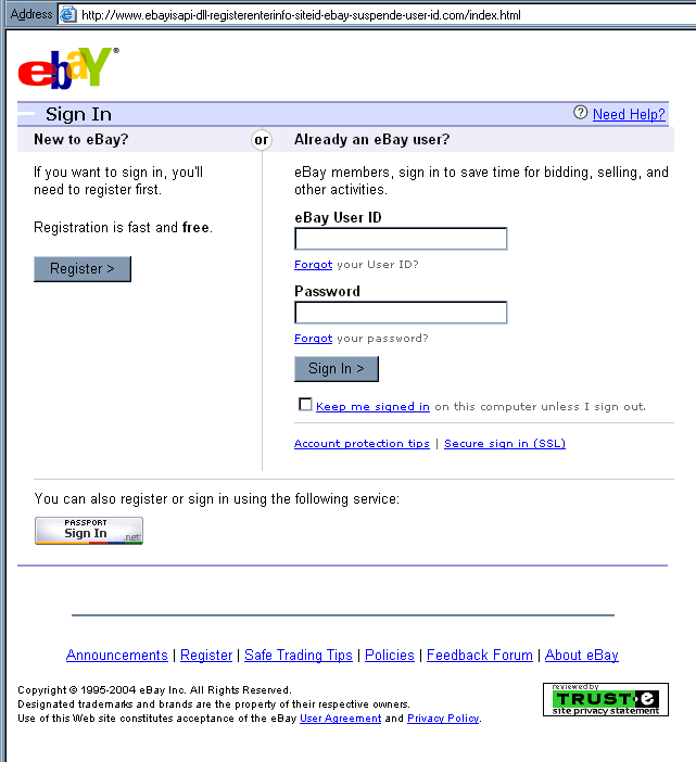 Ebay Uk Sign In Page