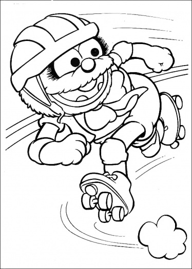 Elmo Coloring Pages For Kids Printable