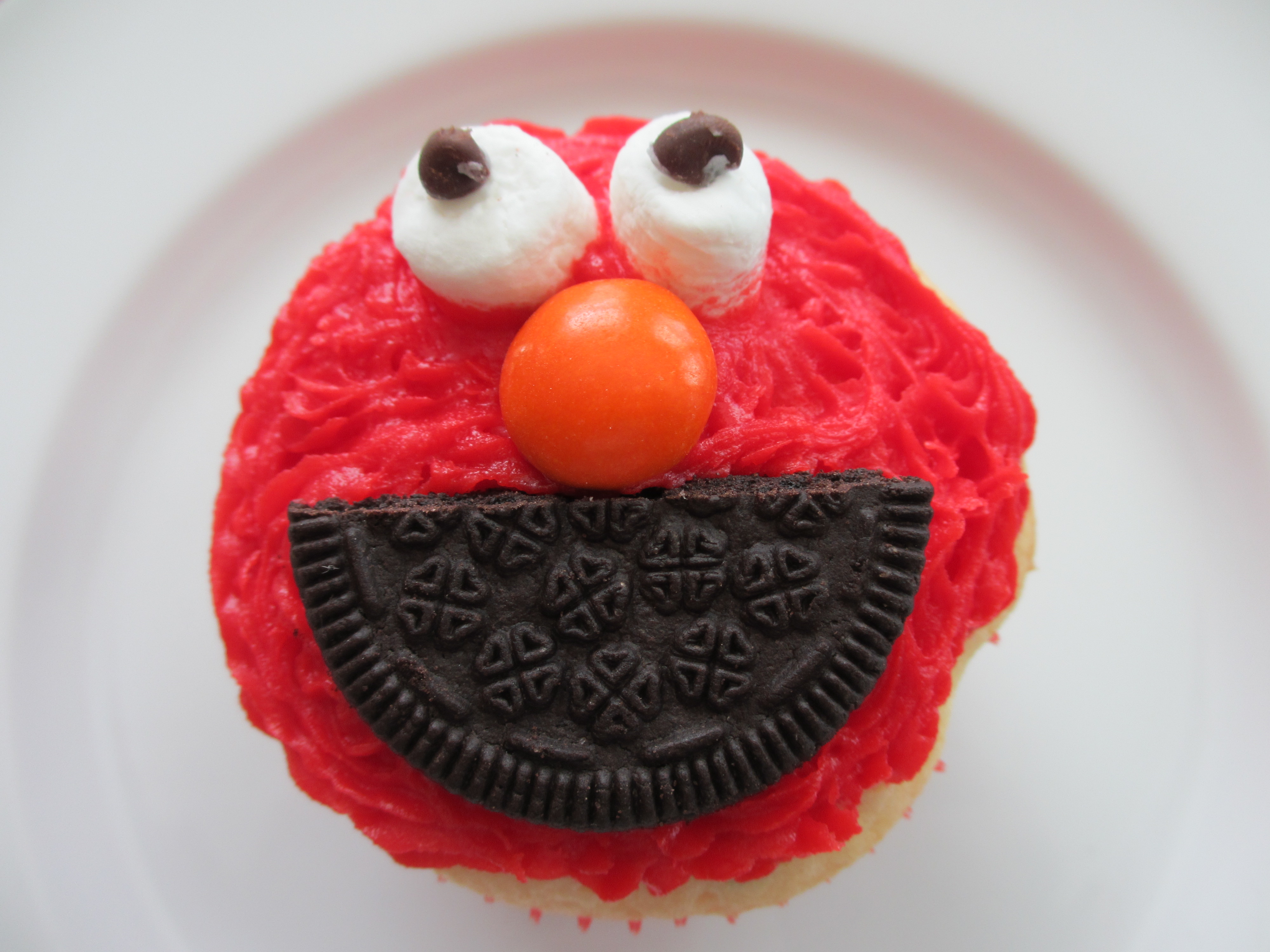 Elmo Cupcakes Pinterest