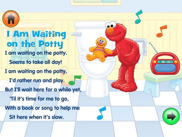 Elmo Potty Time App