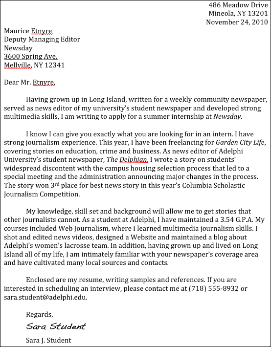 Email Covering Letter Template Uk