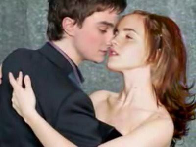 Emma Watson Kissing Harry Potter