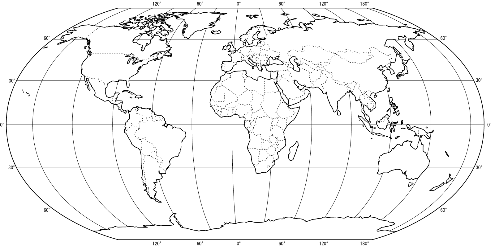 Free Printable World Map With Countries Labeled For Kids