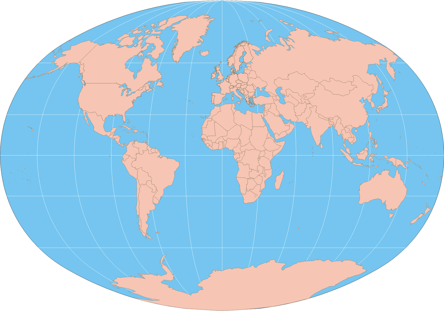 Free Printable World Map With Countries Labeled For Kids