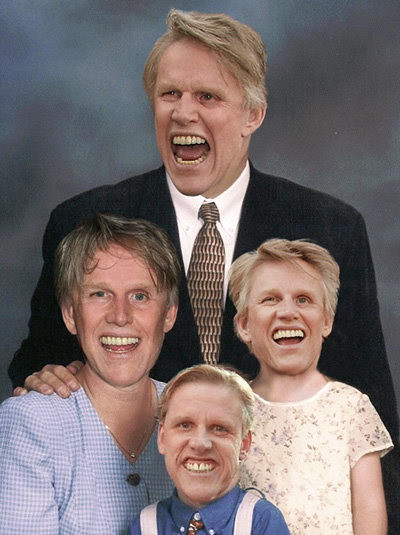 Gary Busey Family Portrait