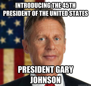 Gary Johnson Meme