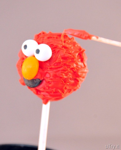 How To Decorate Elmo Cake Pops