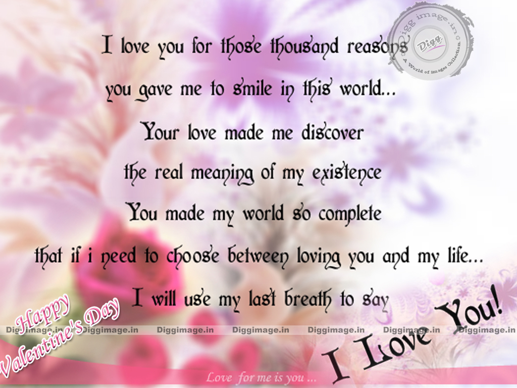I Love You My Love Quotes