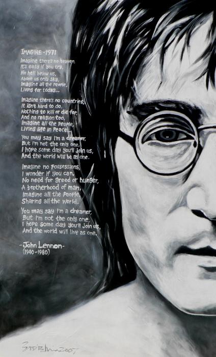 Imagine John Lennon Wallpaper