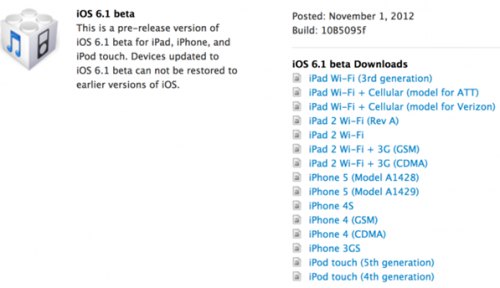 Ios 6 Beta 4 Download Ipsw