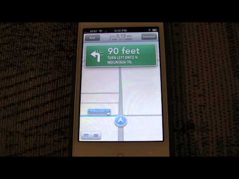 Ios 6 Iphone 4 Maps Turn By Turn