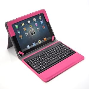 Ipad 3 Cases With Keyboard Pink