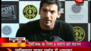 John Abraham Workout In Gym For Force