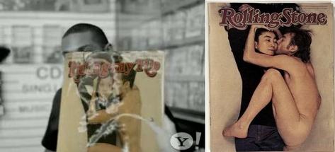 John Lennon And Yoko Ono Rolling Stone Cover