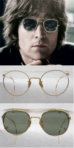 John Lennon Glasses Blood