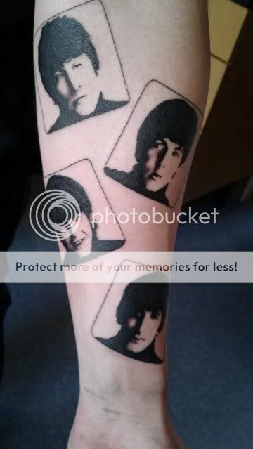 John Lennon Peace Tattoo