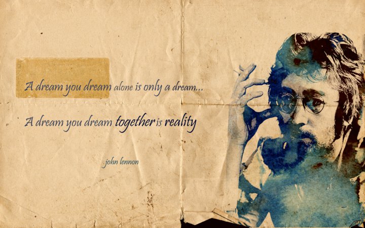 John Lennon Quotes Wallpaper