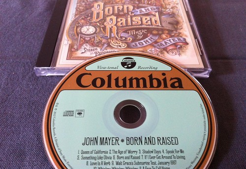 John Mayer Born And Raised Album Cover