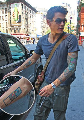 John Mayer Tattoo Right Arm