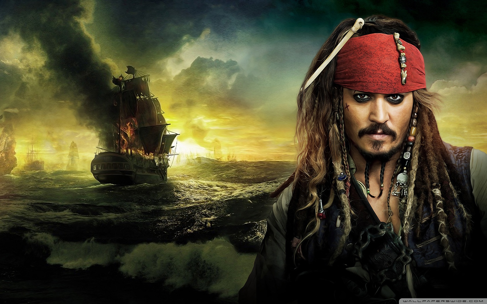 Johnny Depp Pirates Of The Caribbean 5