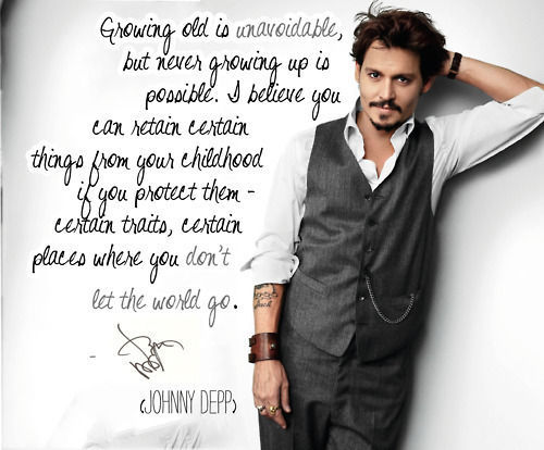 Johnny Depp Quotes About Life