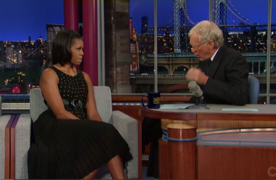 Late Show With David Letterman Obama Video