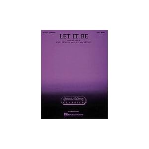 Let It Be The Beatles Piano Sheet Music