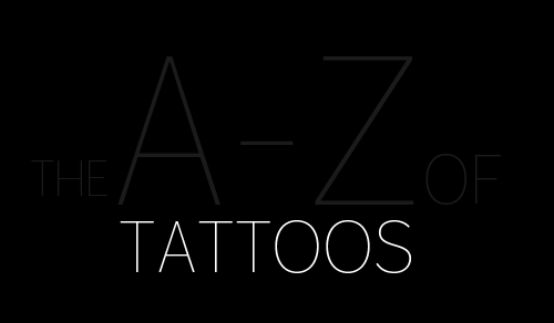 Letter A Designs For Tattoos