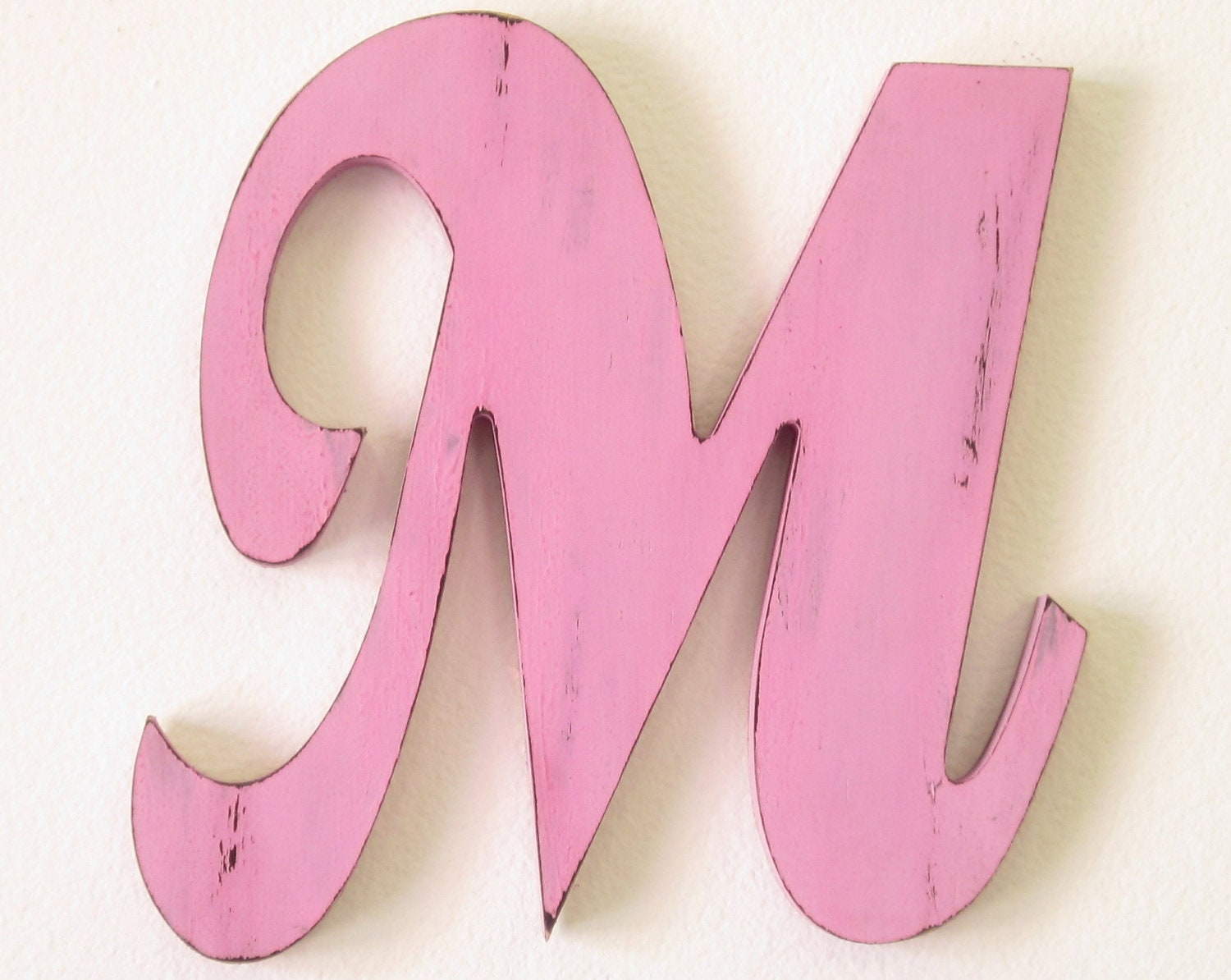 Letter M Pink