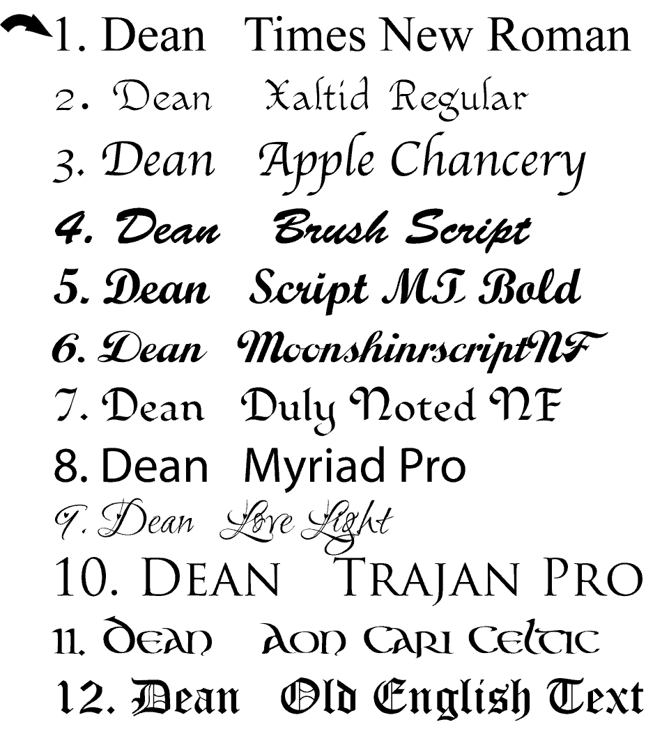 Lettering Styles Free