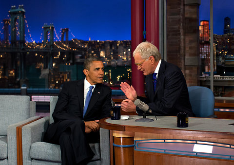 Letterman Obama Video