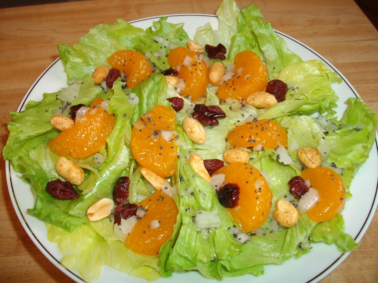 Lettuce Salad Recipes With Mandarin Oranges