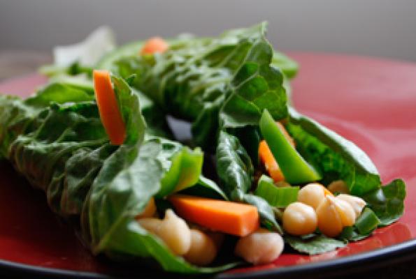 Lettuce Wraps Vegetarian Recipe