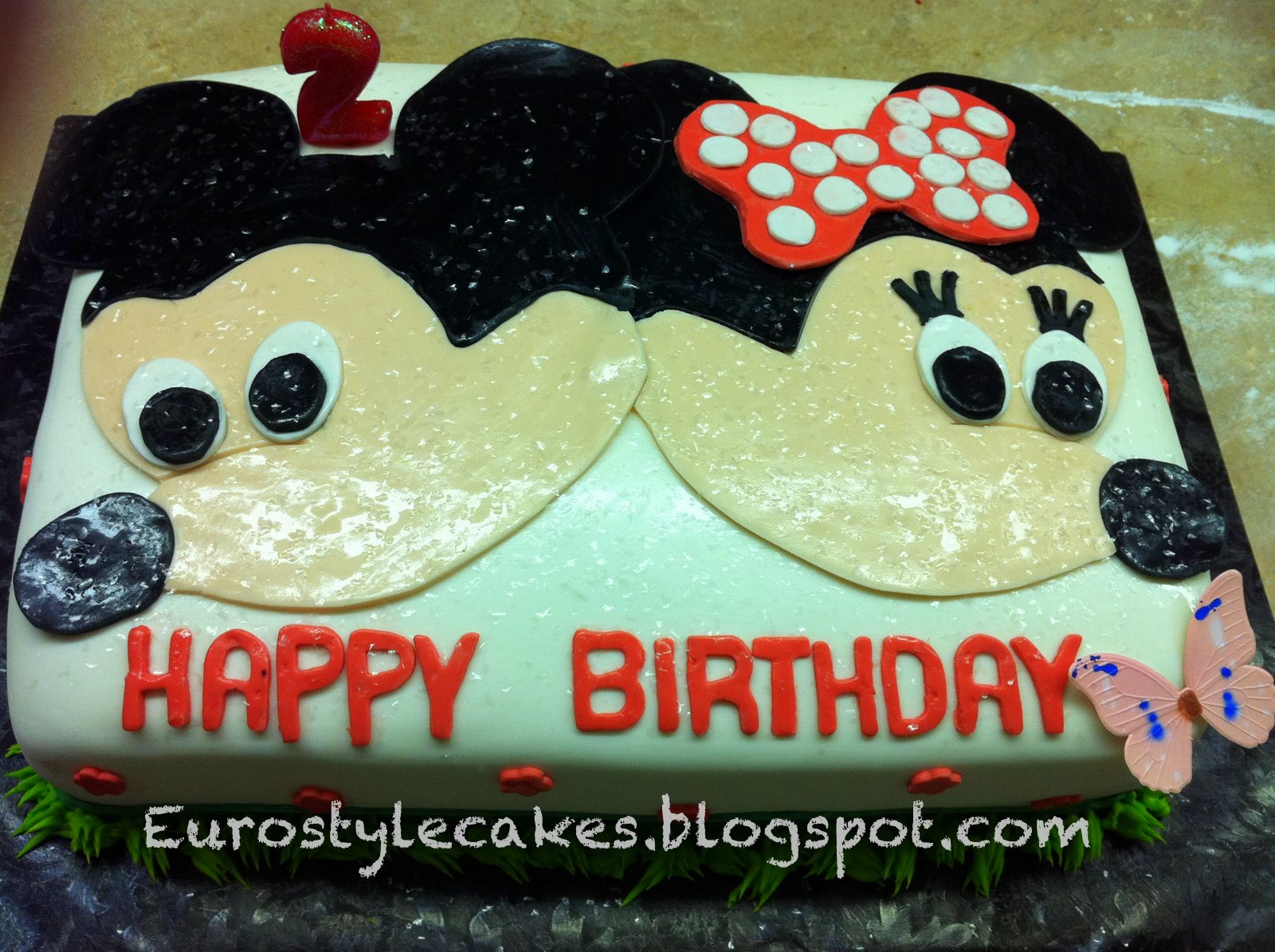 Mickey And Minnie Mouse Cake Ideas