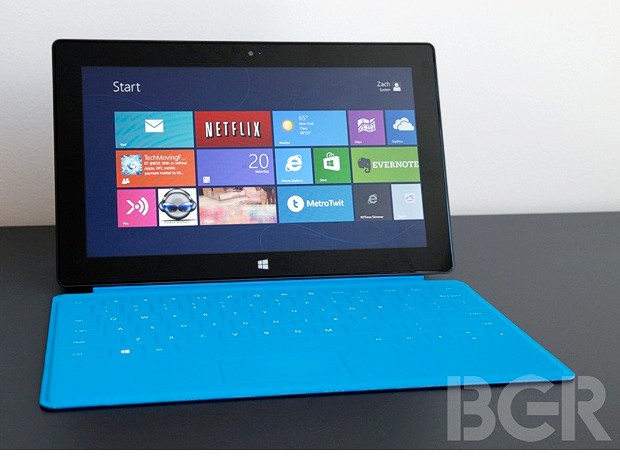 Microsoft Surface Windows 8 Tablet Specs
