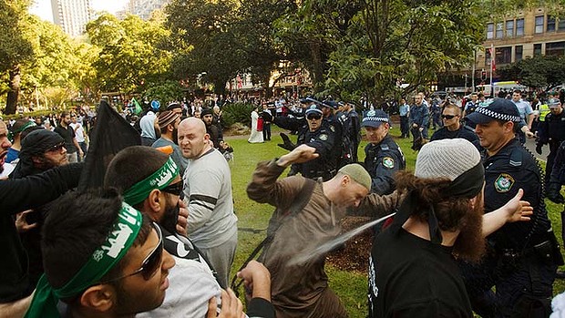Muslim Riots In Sydney Australia