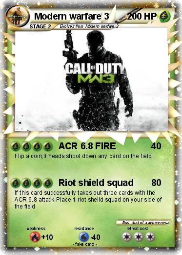 Mw3 Riot Shield Squad Names
