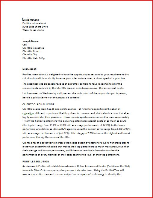 Official Business Letter Format Uk