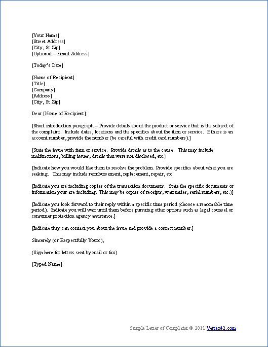 Personal Letter Format Examples
