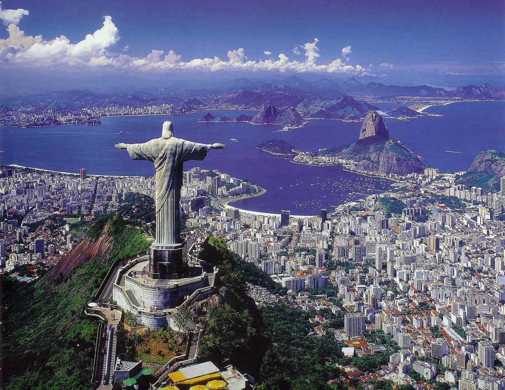 Rio De Janeiro Brazil Statue Of Jesus