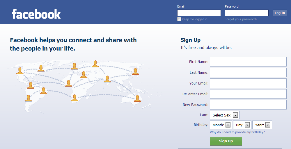Signup With Facebook Png
