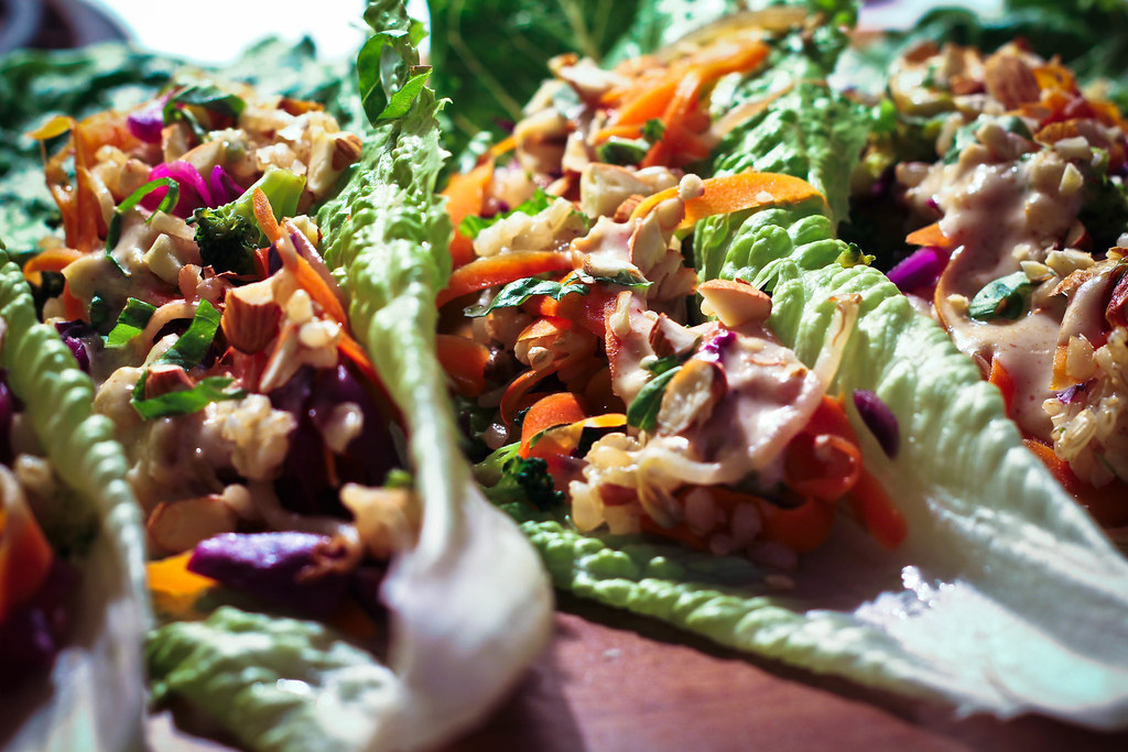 Thai Lettuce Wraps Vegetarian