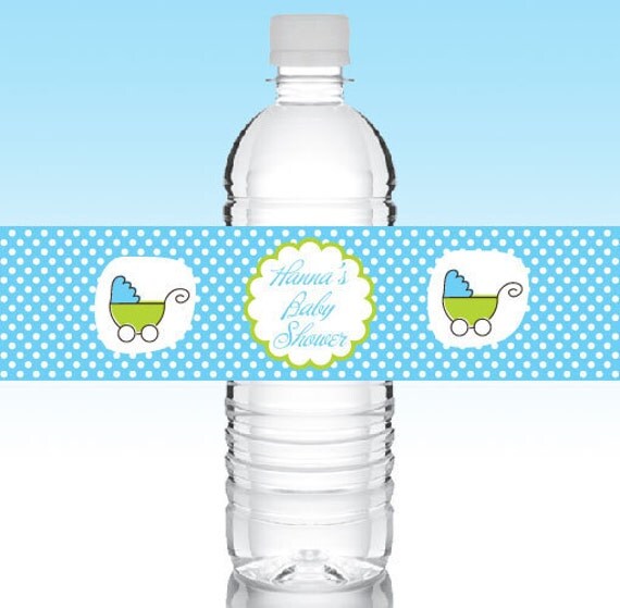 Water Bottle Labels Baby Shower Free Printable