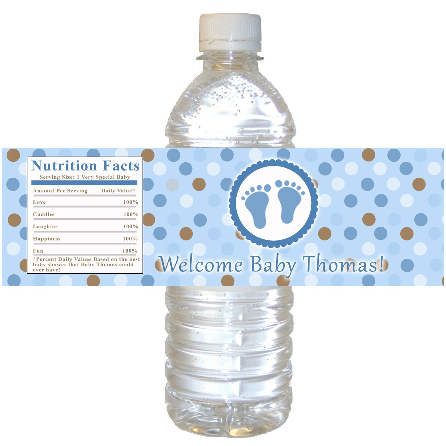 Water Bottle Labels Design
