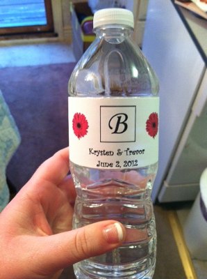 Water Bottle Labels Template Diy